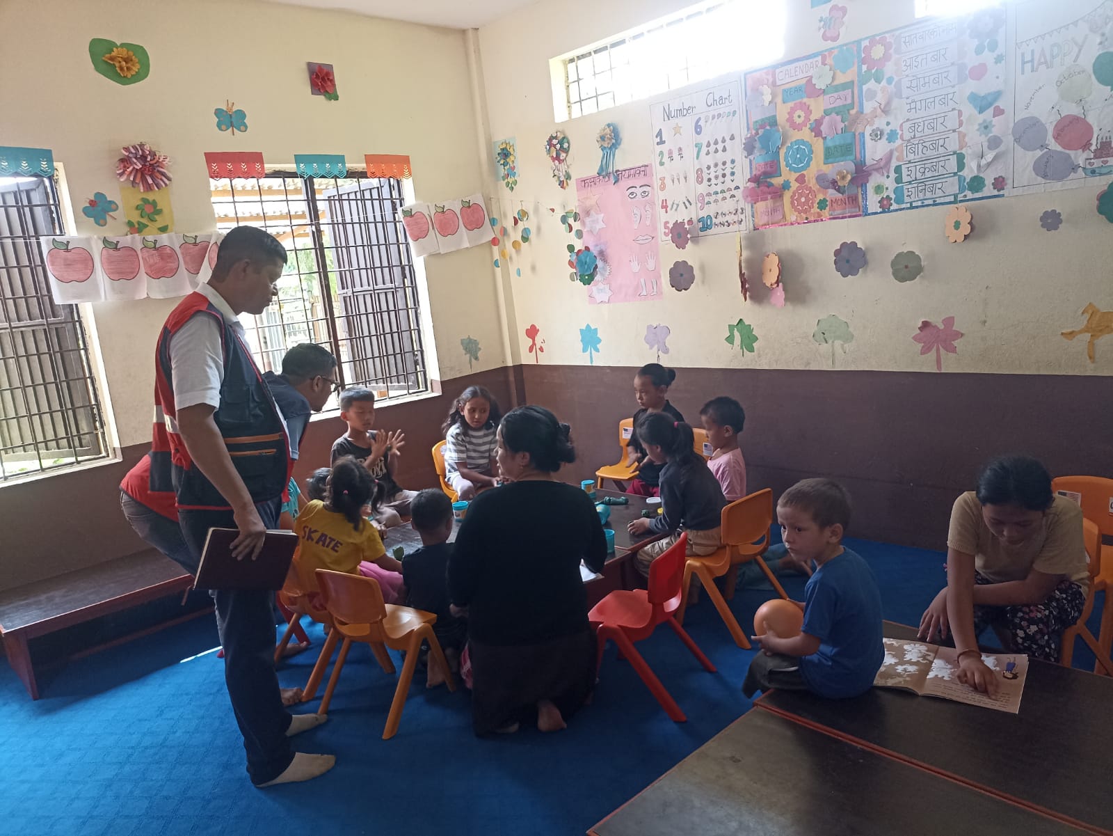 Holding shelter & child-friendly space — Bidur — photo 31